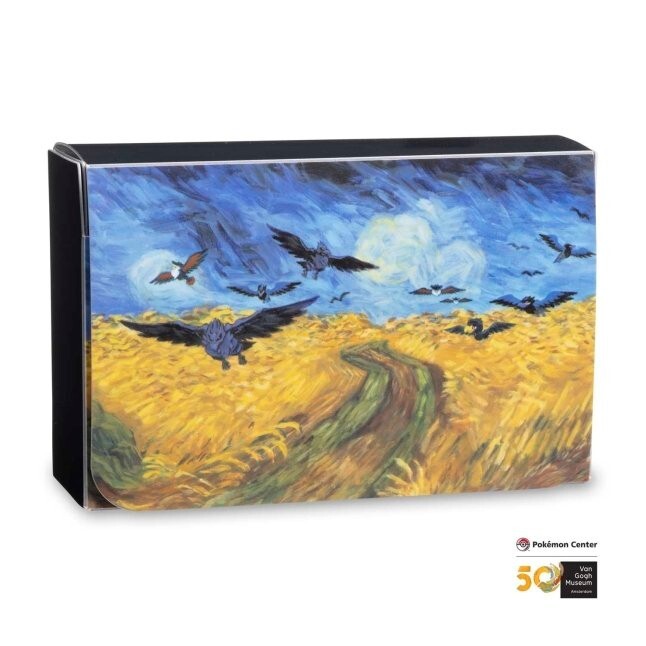 Corviknight Inspired by Wheatfield with Crows Double Deck Box