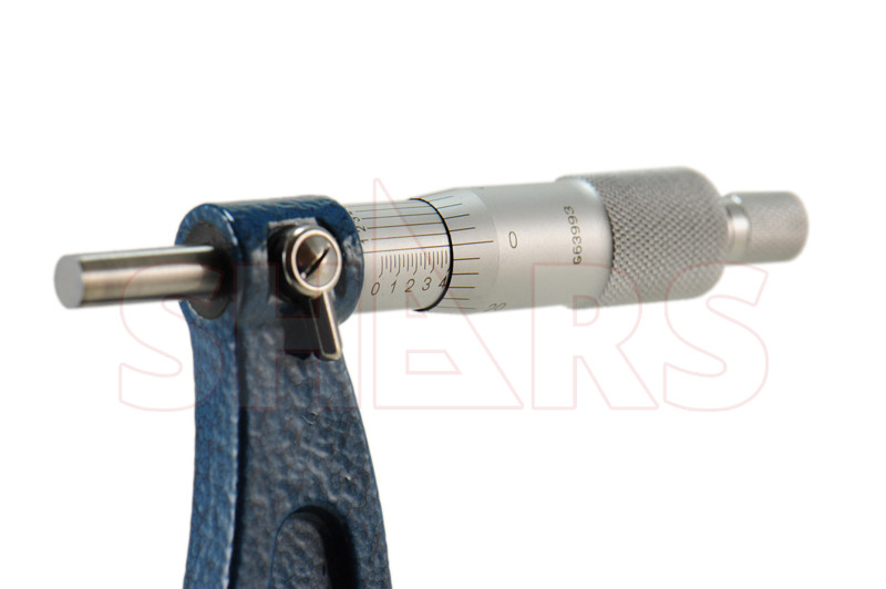 Shars 7-8" x 0.0001" Outside Micrometer Solid Metal Frame New R}