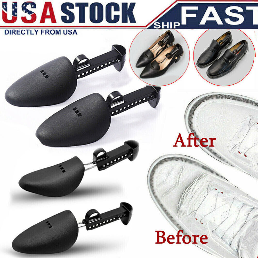 Adjustable Plastic Shoes Tree Men Women Shoes Support Stretcher Shaper Expander