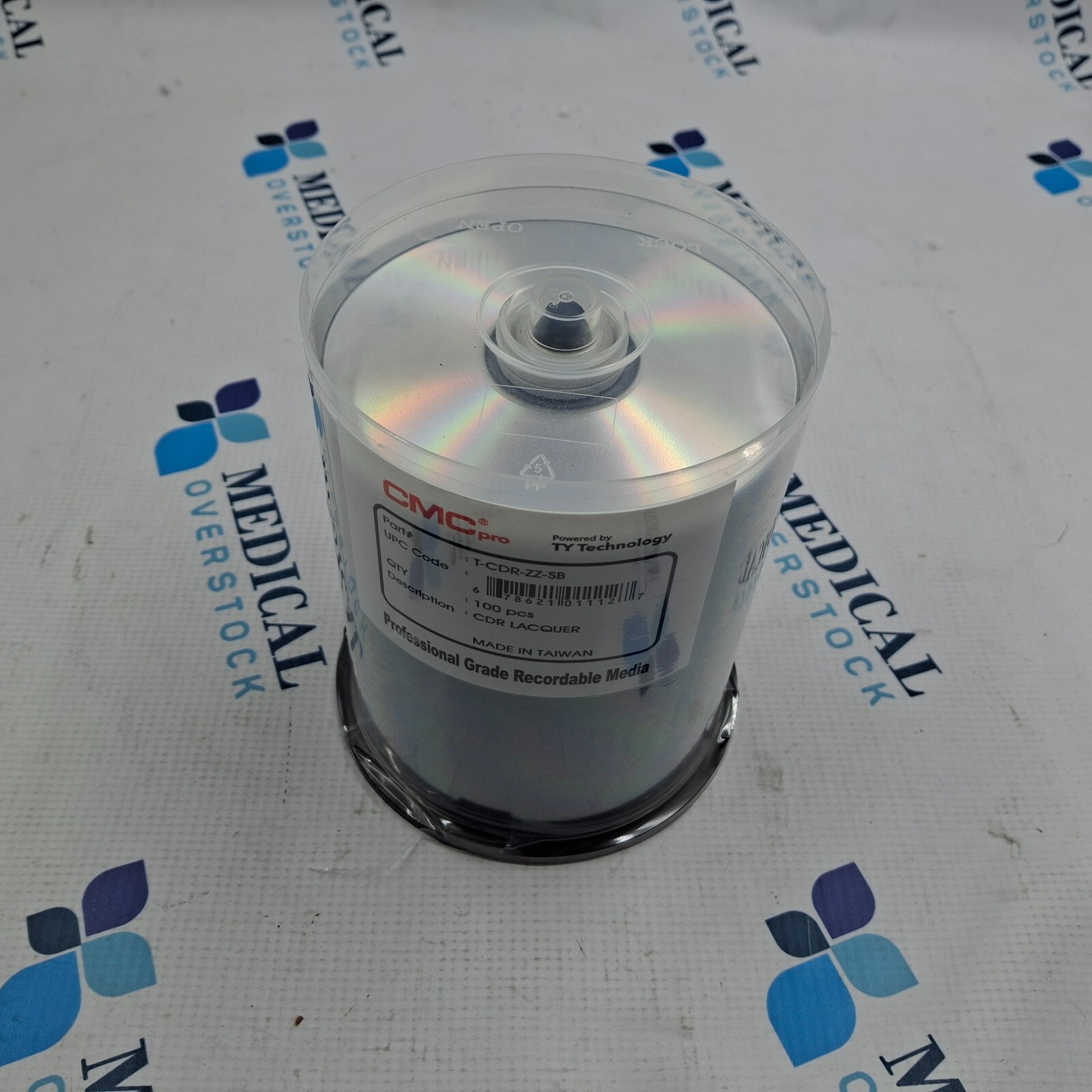 CMC Pro CDR Lacquer Recordable Media 100pcs P/N T-CDR-ZZ-SB