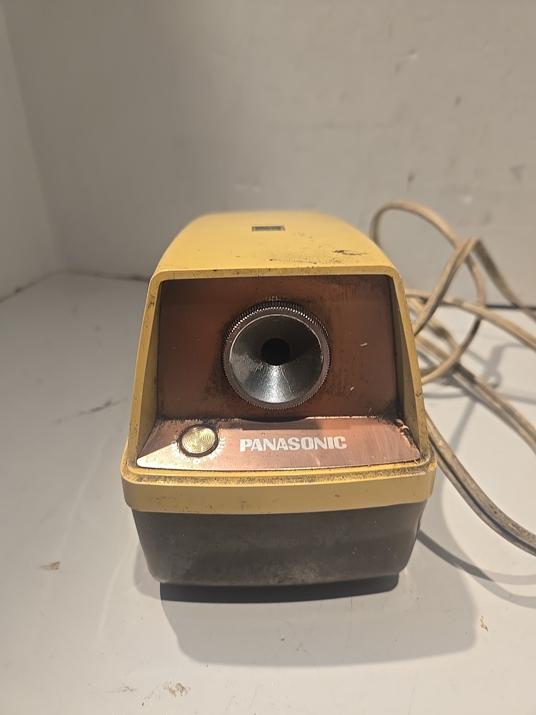 Vintage Panasonic Electric Pencil Sharpener Model No. KP-8A Works Great