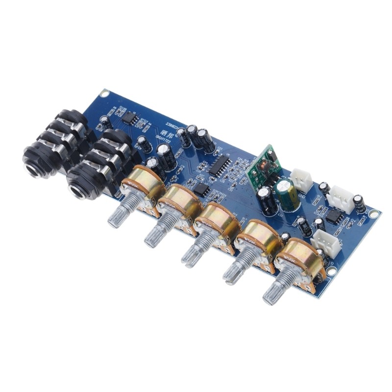 Compactly Reverbs Delay Board Microphone Preamplifier Featuring PT2399 Chip