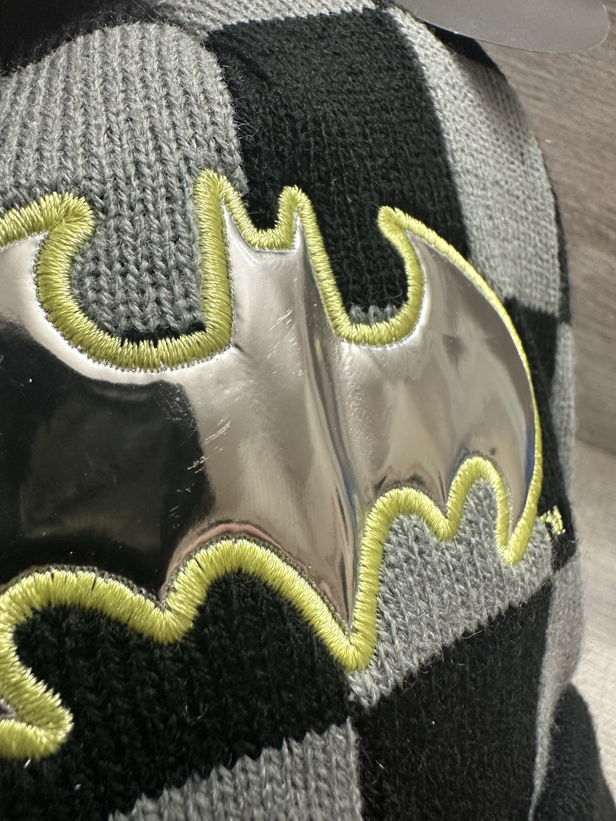 Batman DC Boys Beanie & Gloves Set One Size