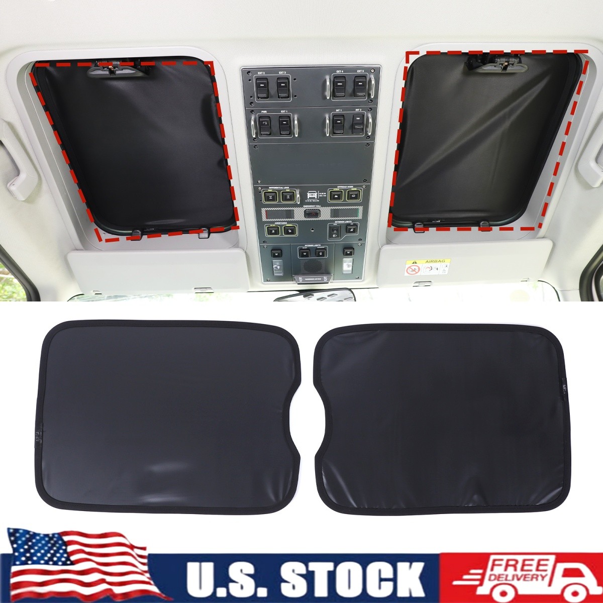 Glass Roof Sunshade Window Shade Sunroof Mesh Net For Ineos Grenadier 2020-2026
