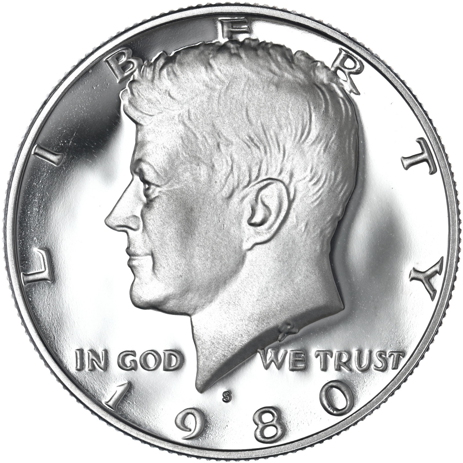 1980 S Kennedy Half Dollar Gem DCam Proof CN-Clad