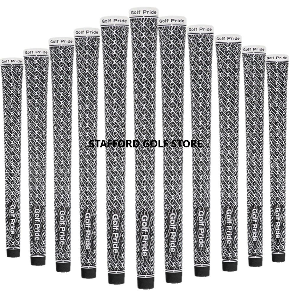 Golf Pride Z-Grip Cord Golf Club Grips Bundle Set Standard Midsize .600 Round