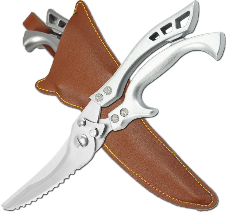Tijeras Cocina Acero Inox Profesional para Carne y Hueso, Nuevo