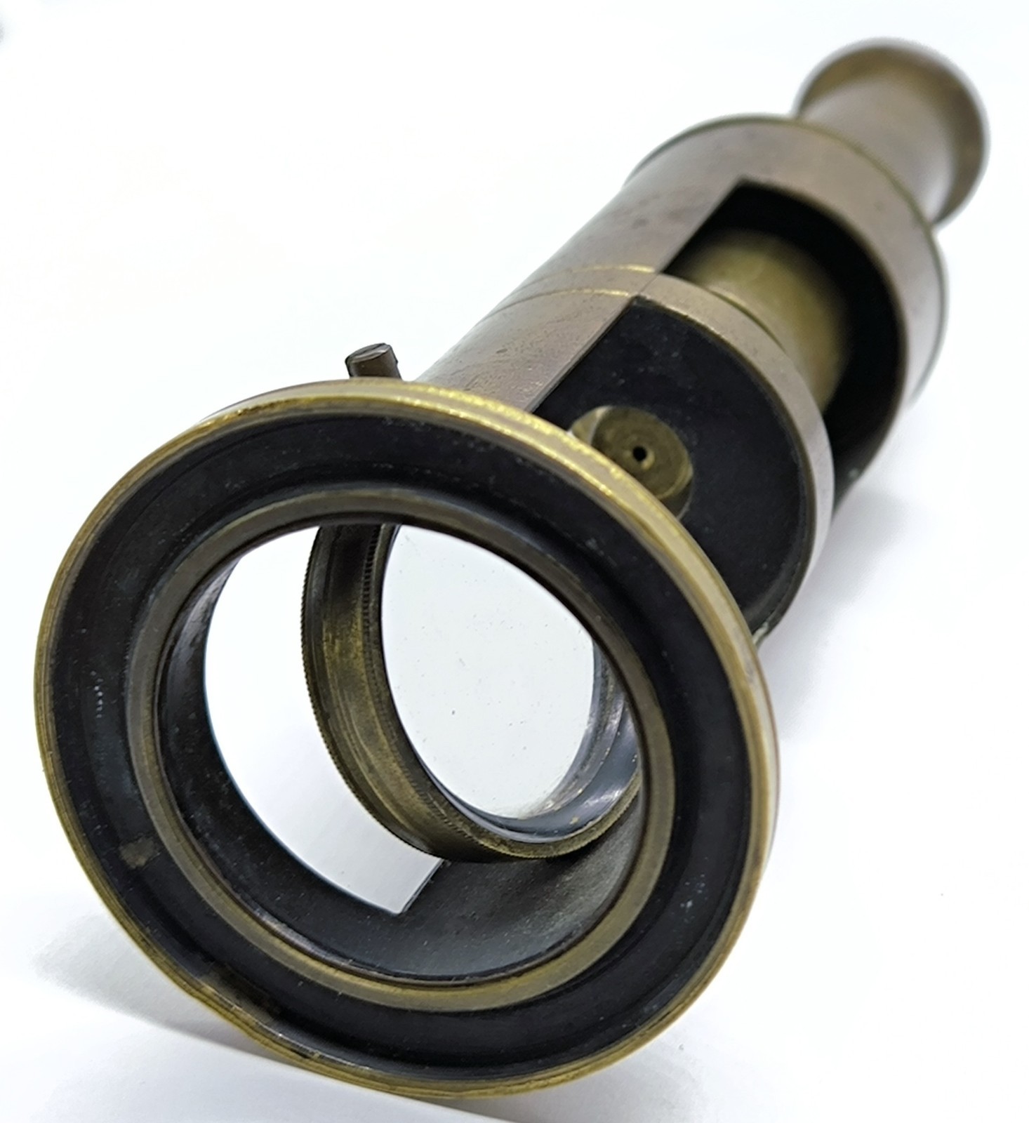 Antique Brass Field Microscope