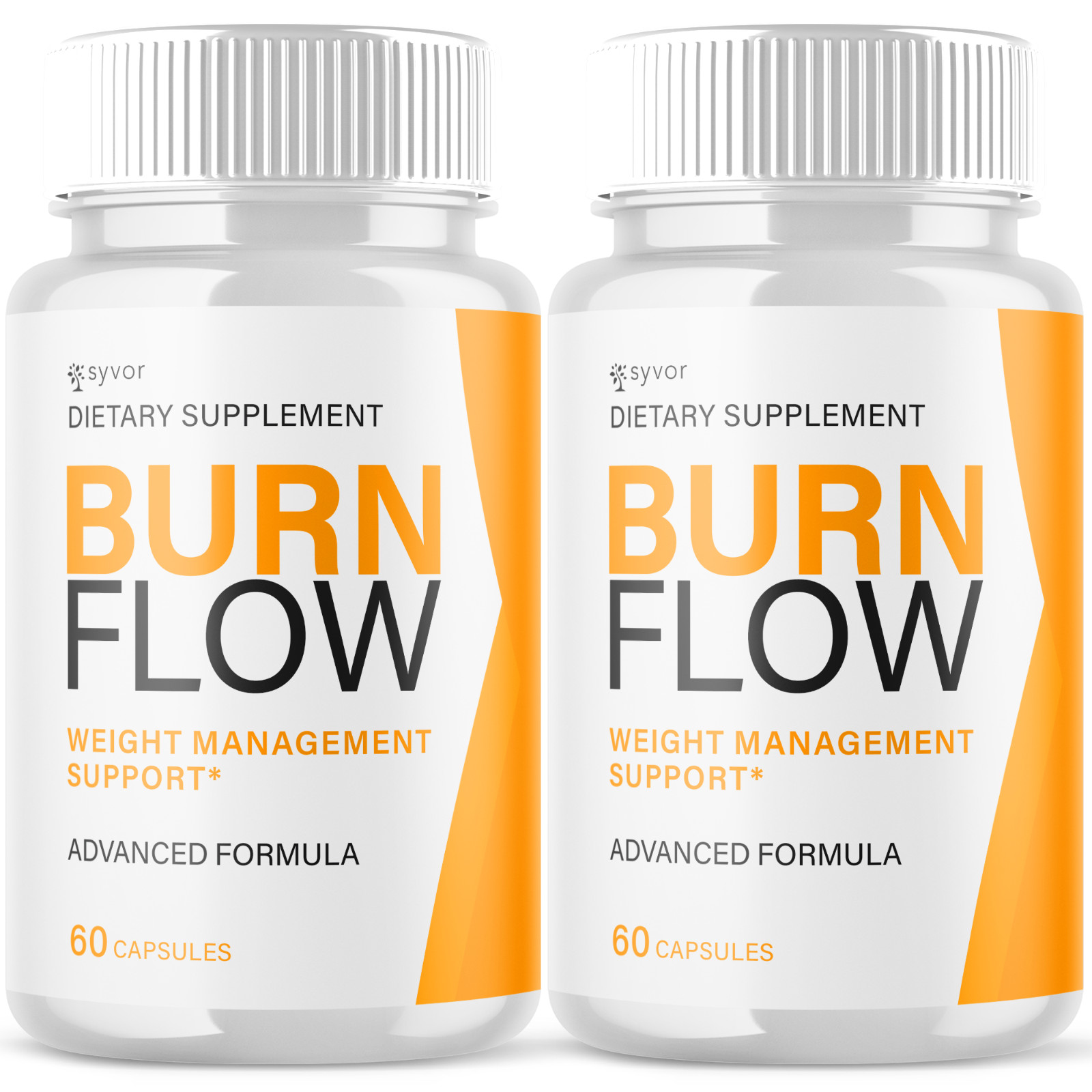 (2 Pack) Burn Flow Advanced Formula Natural Energy & Fitness Vitamin 120 Capsule