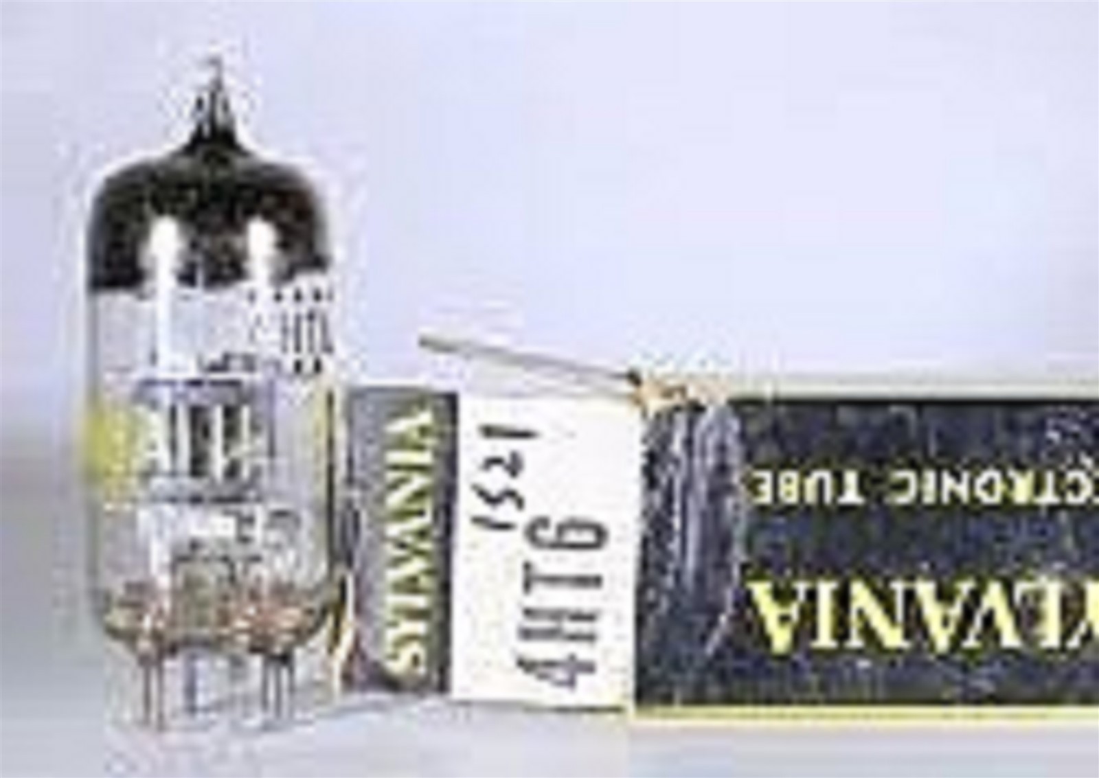 4HT6 TUBE SYLVANIA USED TESTED & BOXED VINTAGE COMMERCIAL SURPLUS
