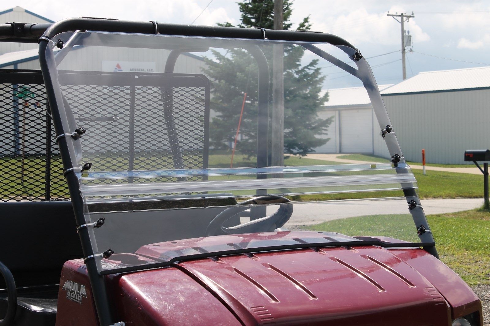 KAWASAKI MULE 4010/4000 (2009-2026) & 4010 Trans (2015-2026) FOLDING WINDSHIELD