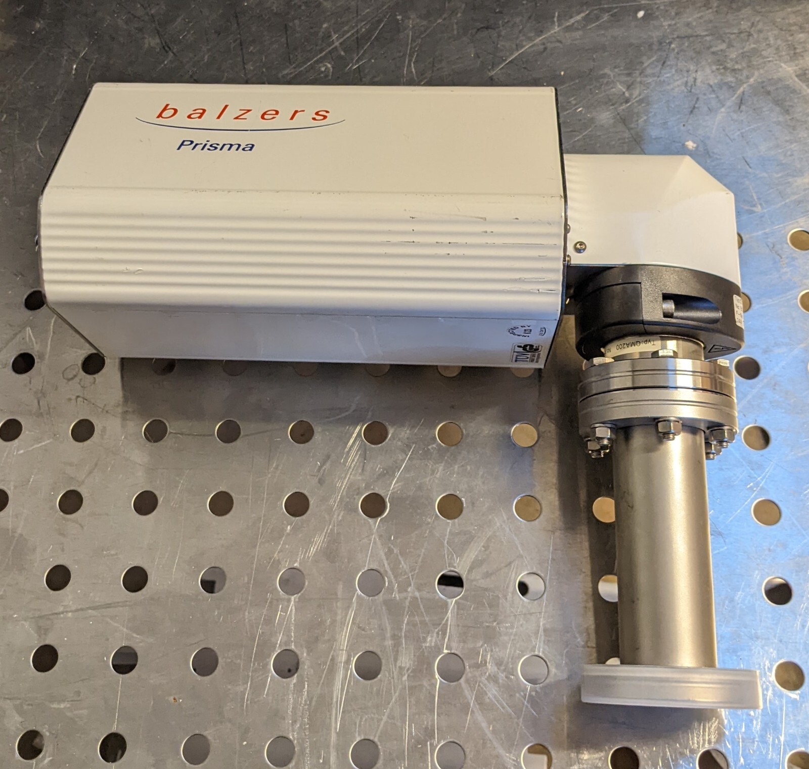 pfeiffer prisma 200 amu RGA residual gas analyzer w/ SEM uhv 2 3/4" conflat SRS