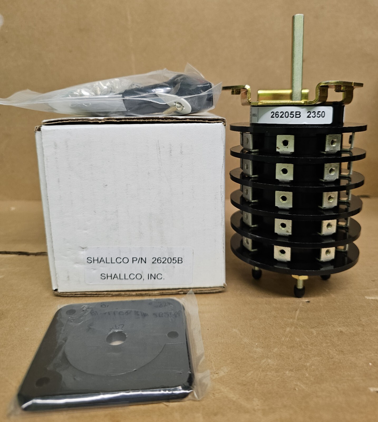 Shallco 26205B 2350 Rotary Switch Series 26