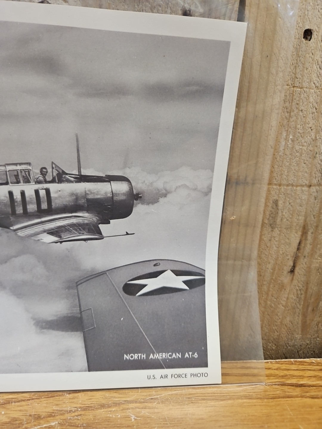 Vintage Official Photograph U.S. Air Force North American AT-6 8x10