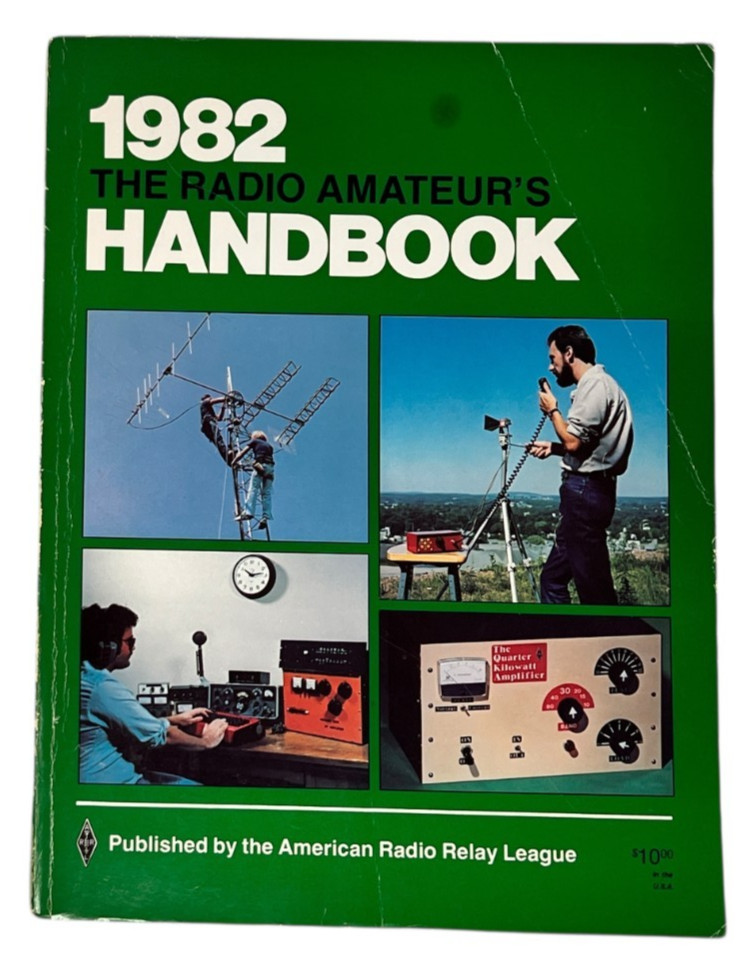 1982 Ham Radio Amateur's Handbook Pub American Radio Relay League 59th Edition