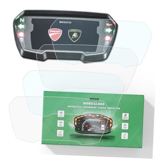 Motorcycle Accessories Nano Glass Dashboard Screen Protector Kit for Ducati