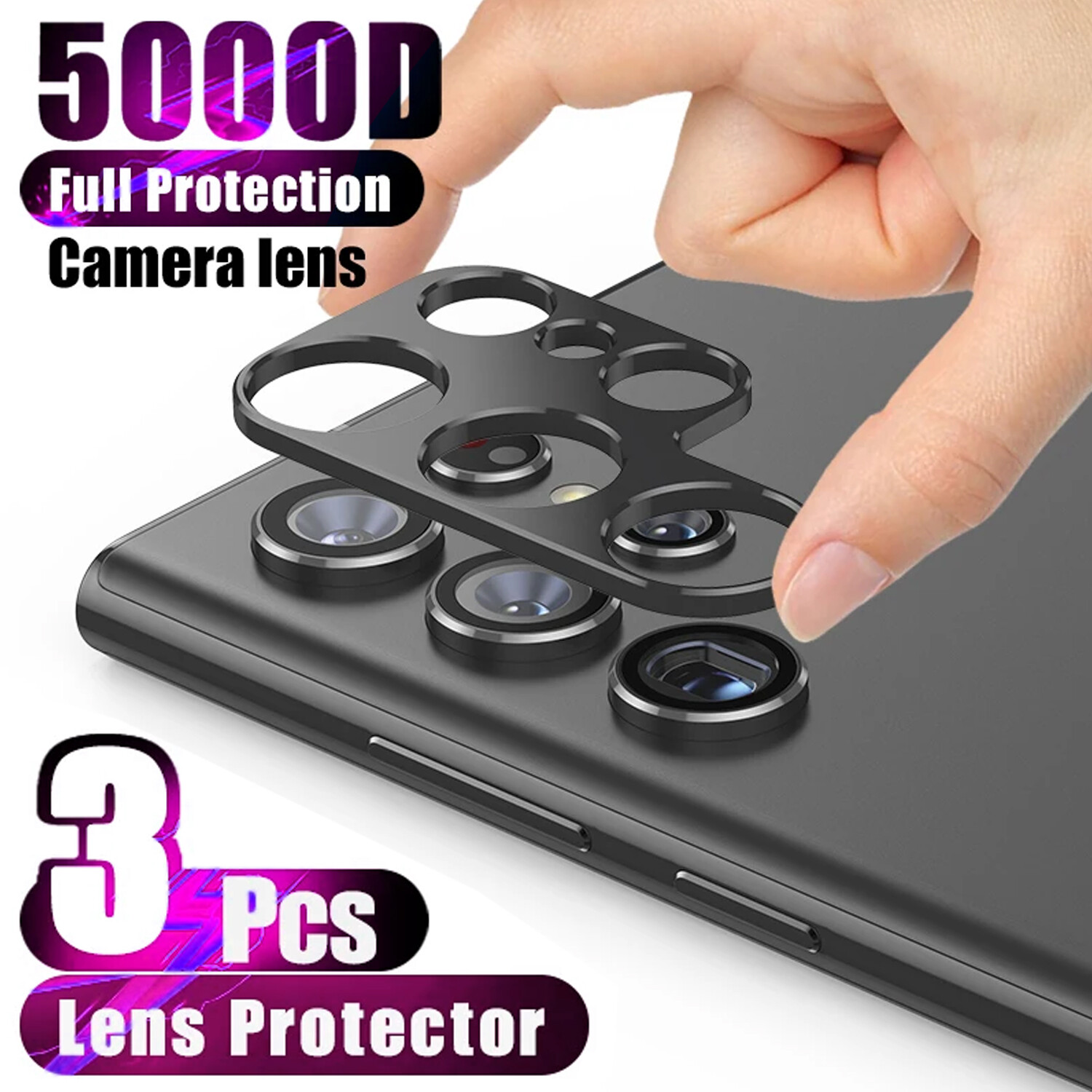 3x Camera Lens Protectors For Samsung Galaxy S24 Ultra Plus S23 S22 9H Tempered