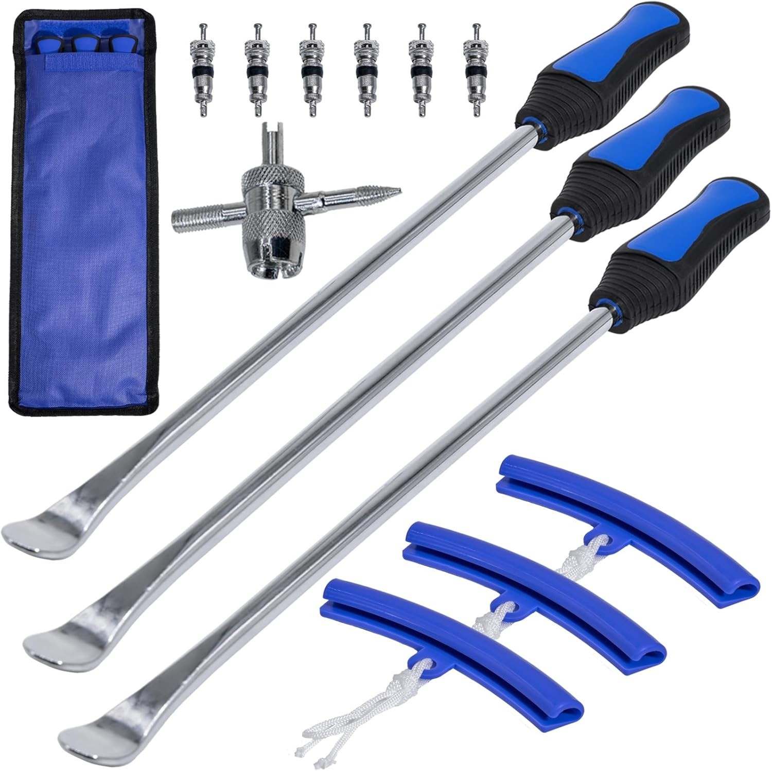 14.5in Steel Tire Spoons Kit Motorcycle Dirt Bike Tractor Bicycle Tools ProX Set