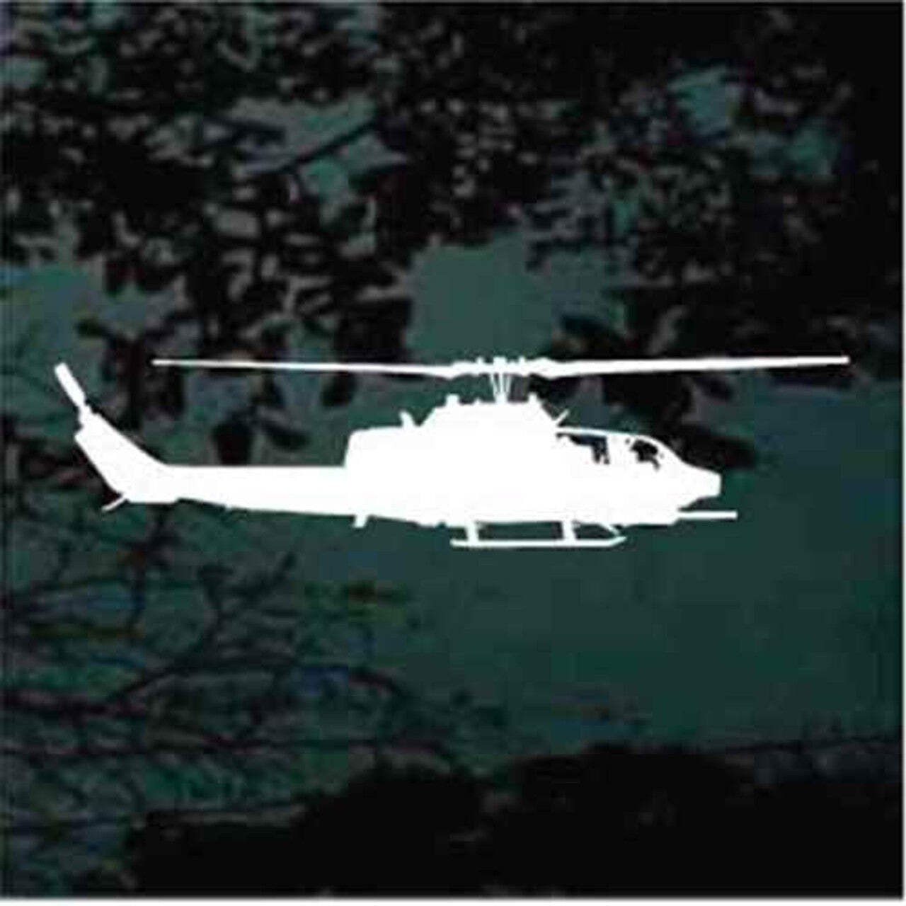 AH-1 Cobra Helicopter Vinyl Car & Laptop Decal