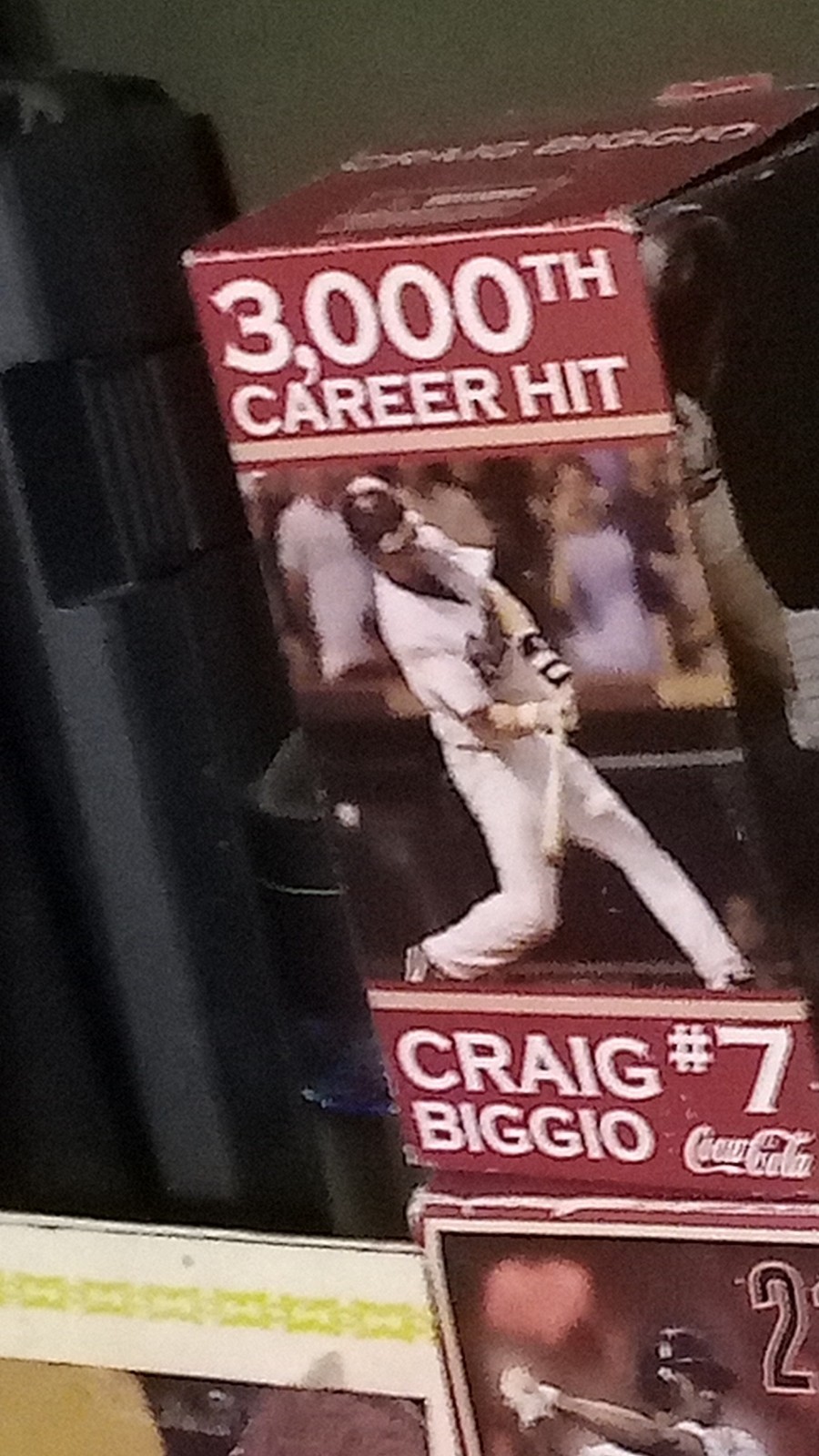 CRAIG BIGGIO COC•COLA#7  3,000TH CAREER HIT ASTROS 50 * 1962-2012