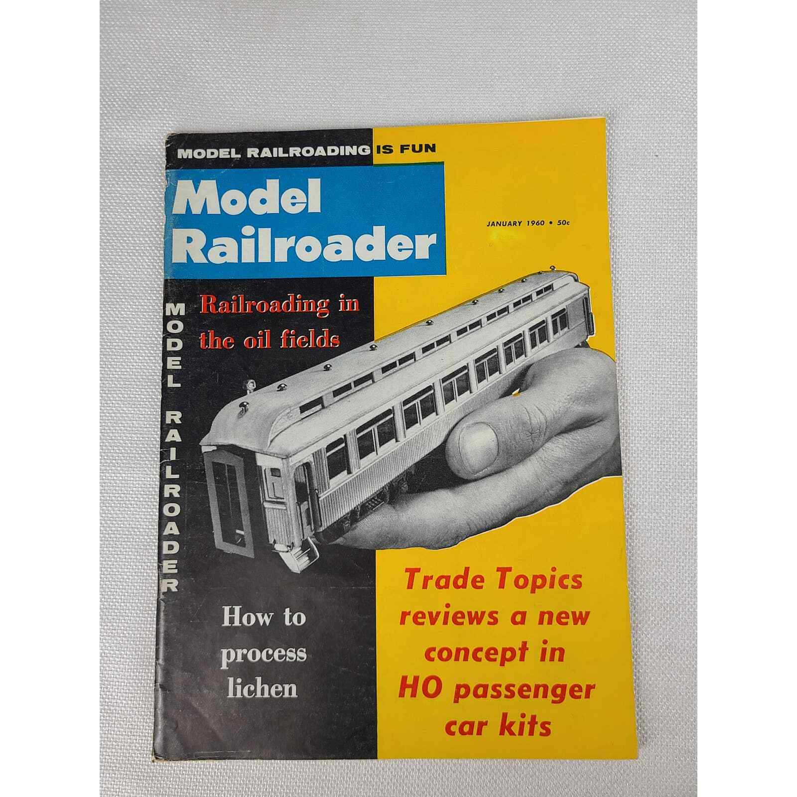 Model Railroader Magazine Volume 27 Number 1 January 1960 (SS) (CN)
