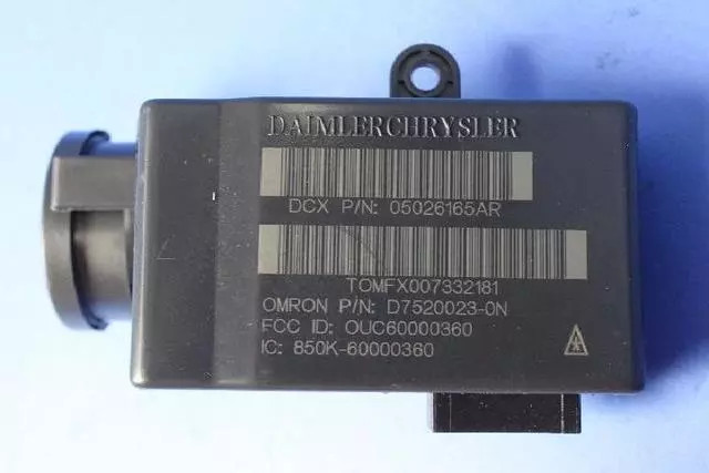 Genuine Mopar Keyless Entry Receiver 5026165AU
