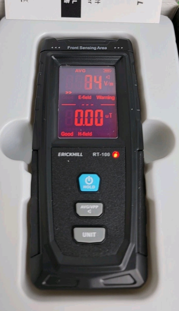 Erickhill Rechargeable EMF Tester Electromagnetic Radiation Tester - RT-100