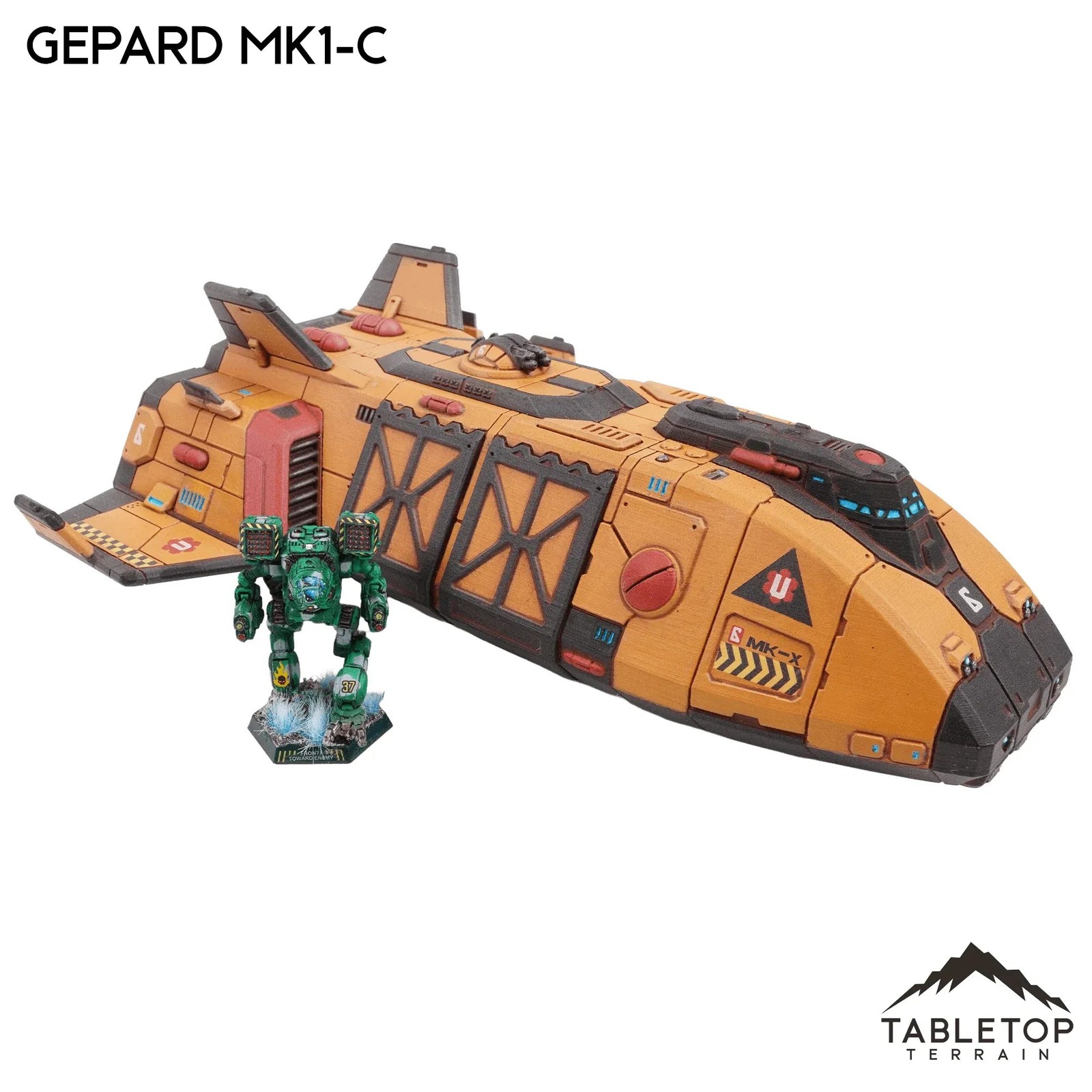 Gepard Dropship Mk1-C - Small Scale Mech Wargames 6mm 8mm