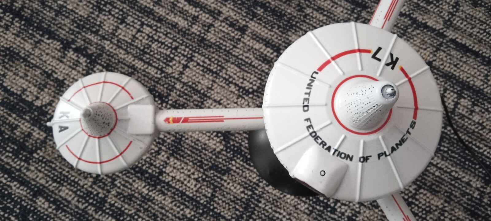 Star Trek Custom Decals for Starbase K-7 Space Station  (AMT)