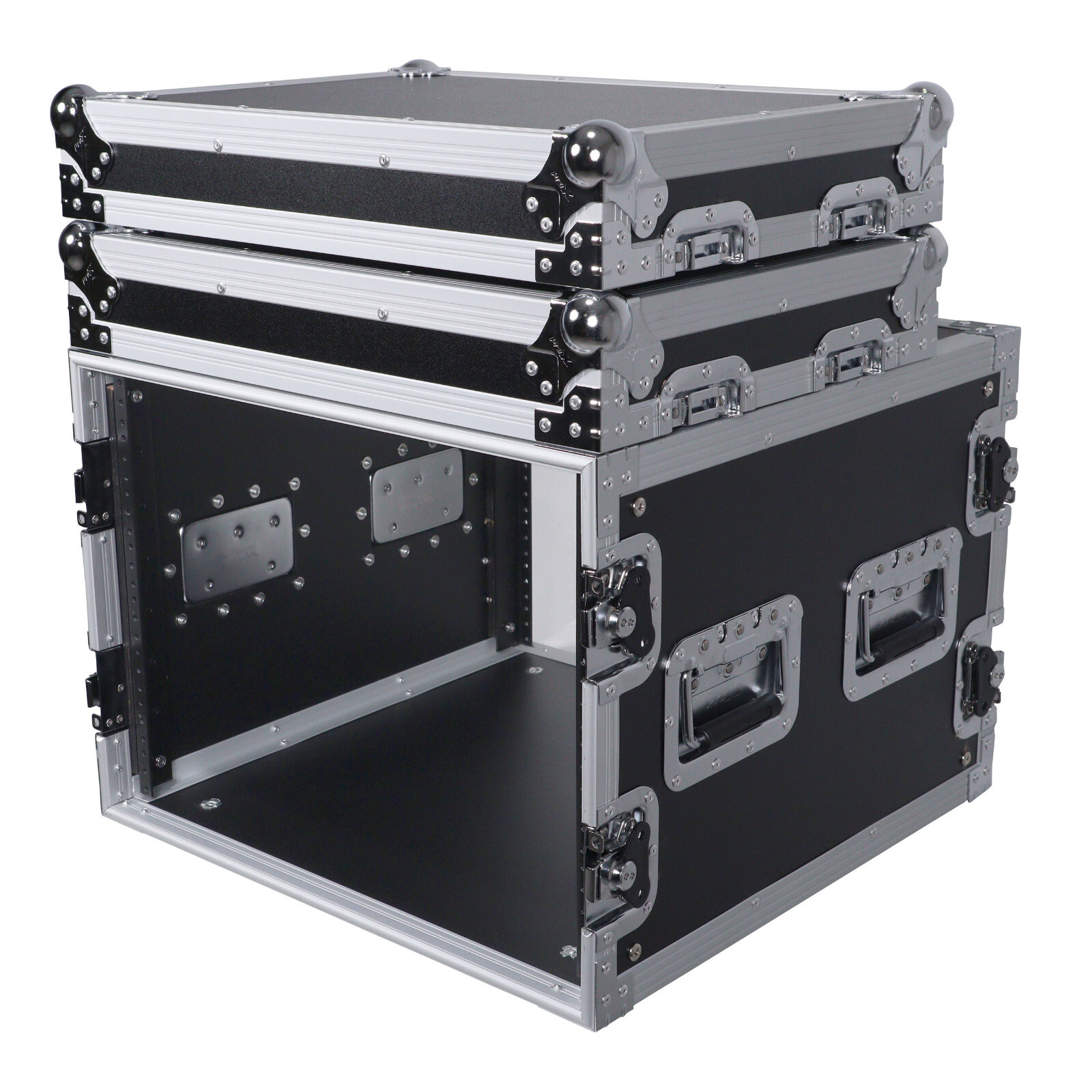 prox 8 Space Rack Road Case 19" deep DJ ATA Flight Case