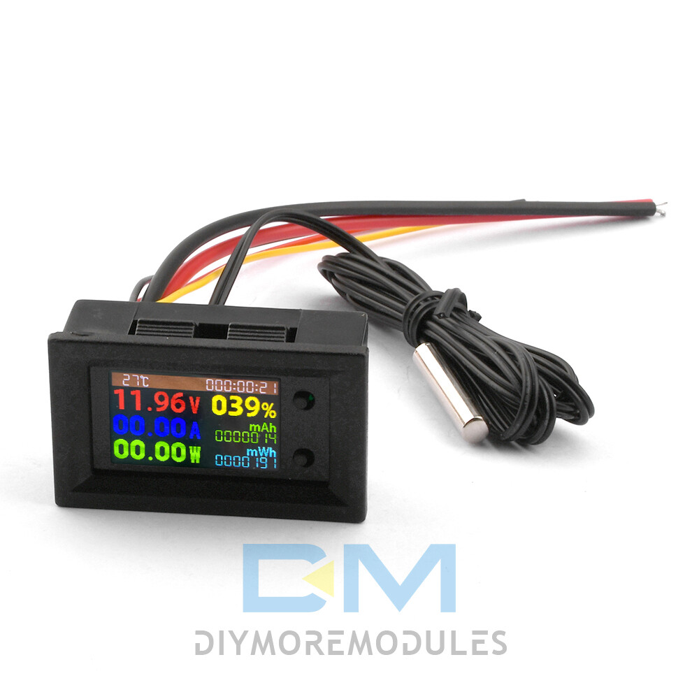 DC 10/50/100A Voltmeter Ammeter Digital Volt Amp Meter Voltage Current Tester