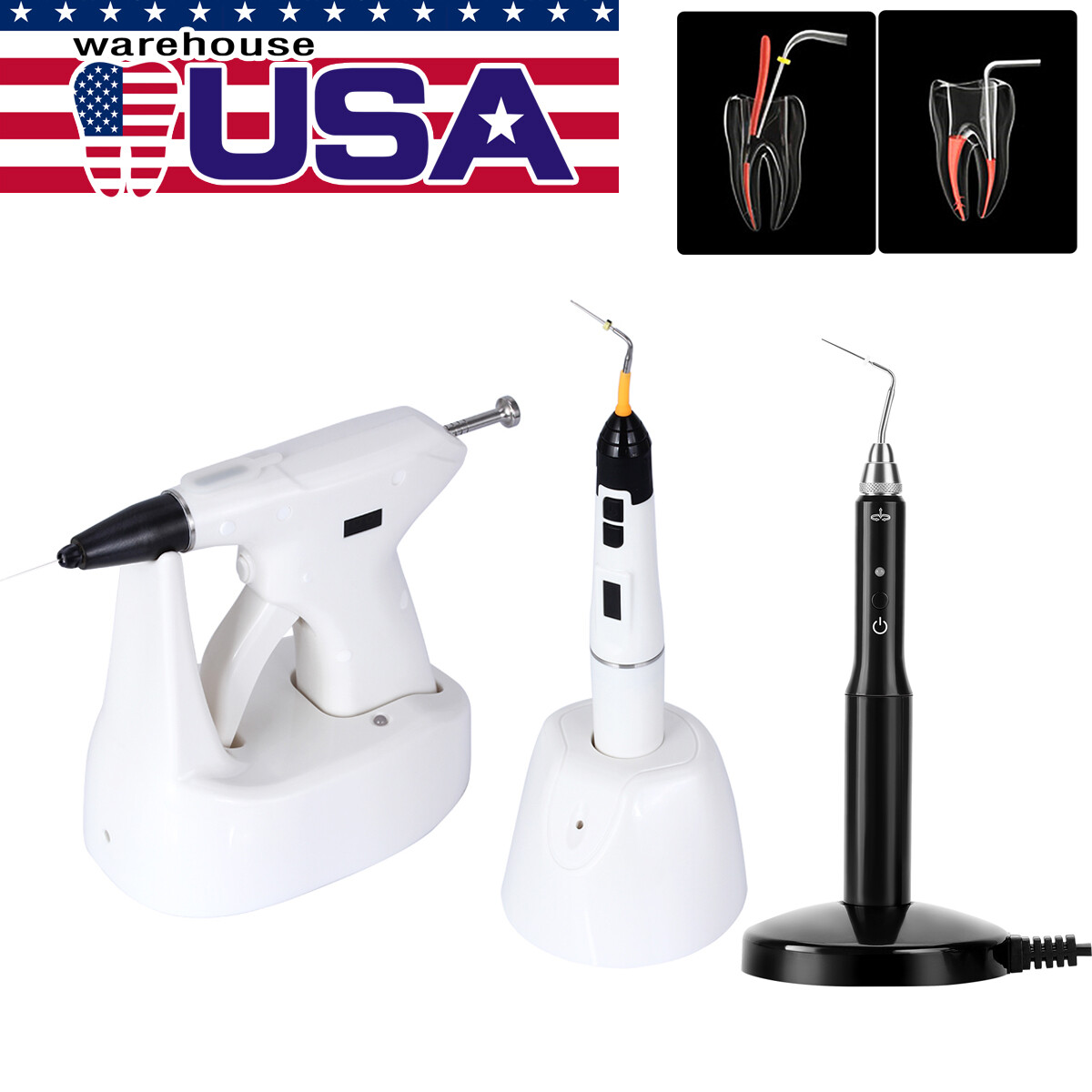 Sistema de obturación endodóntica Dental pluma de pistola/Gutta Percha Obturació