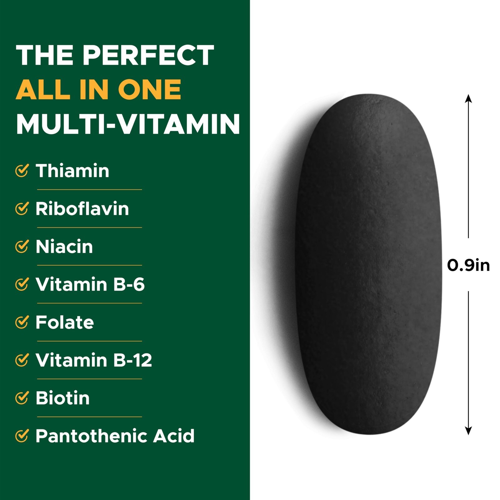 Life's Fortune Multi Vitamin Mineral Natural Energy 180