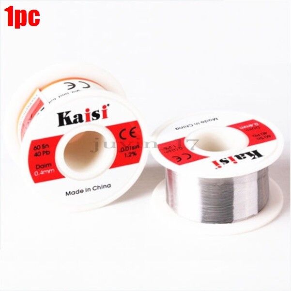 Core Solder Soldering Wire 60Sn 40Pb 0.6MM 50G 1.2% Tools Tin Lead Rosin Ic N sw