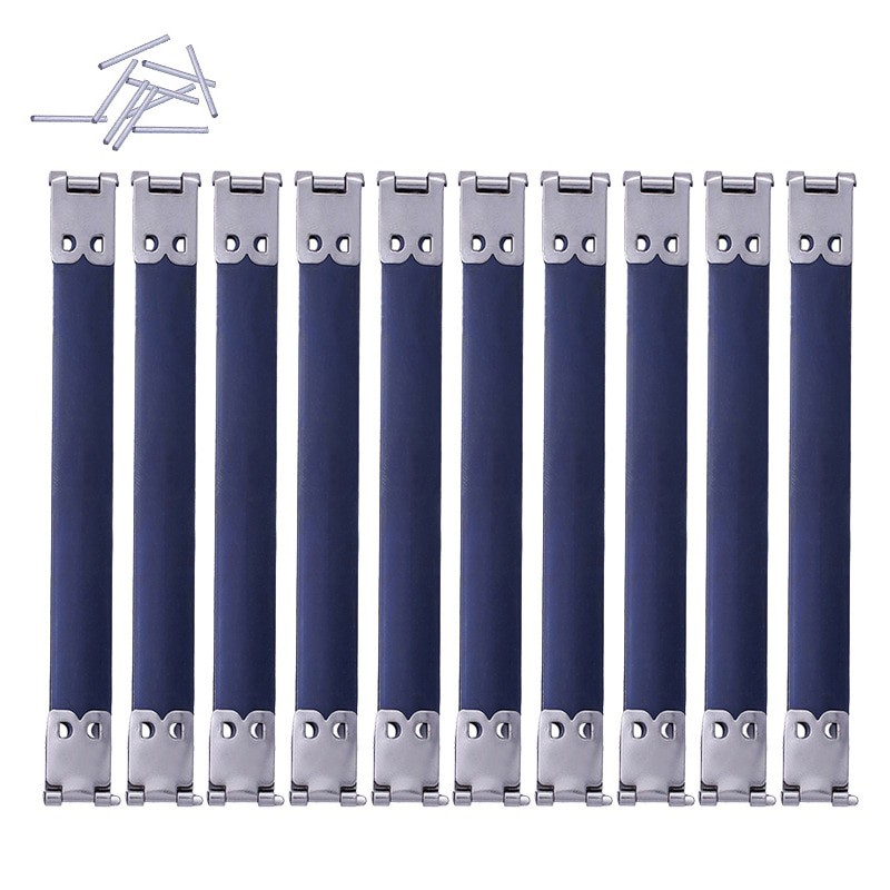 10Pcs/set DIY Metal Internal Flex Frames Clasp Bag Purse Handbag Handle Replace