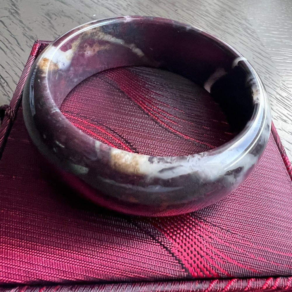 Chicken blood soft bangle 60mm