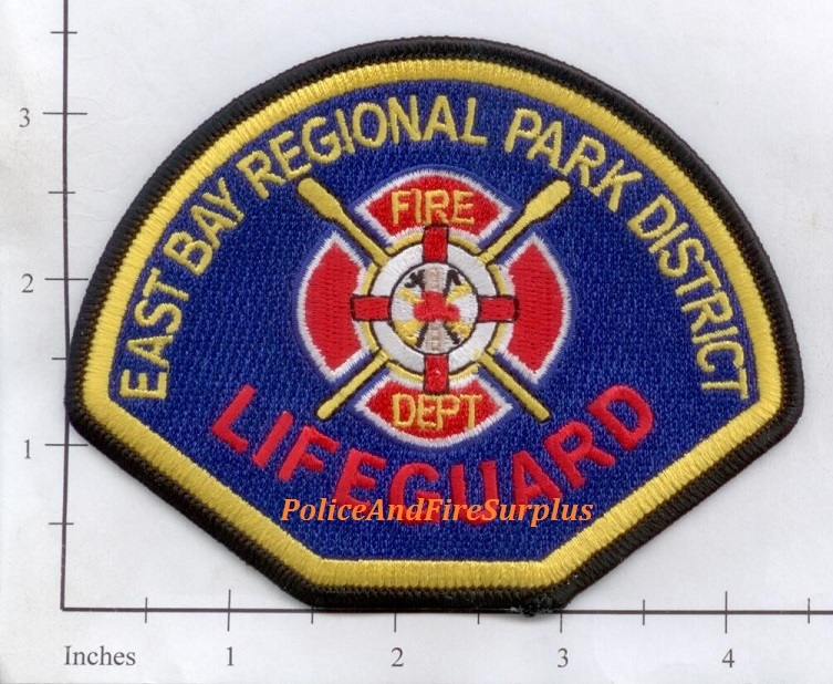 California - East Bay Regional Park District CA Fire Dept Lifeguard Patch