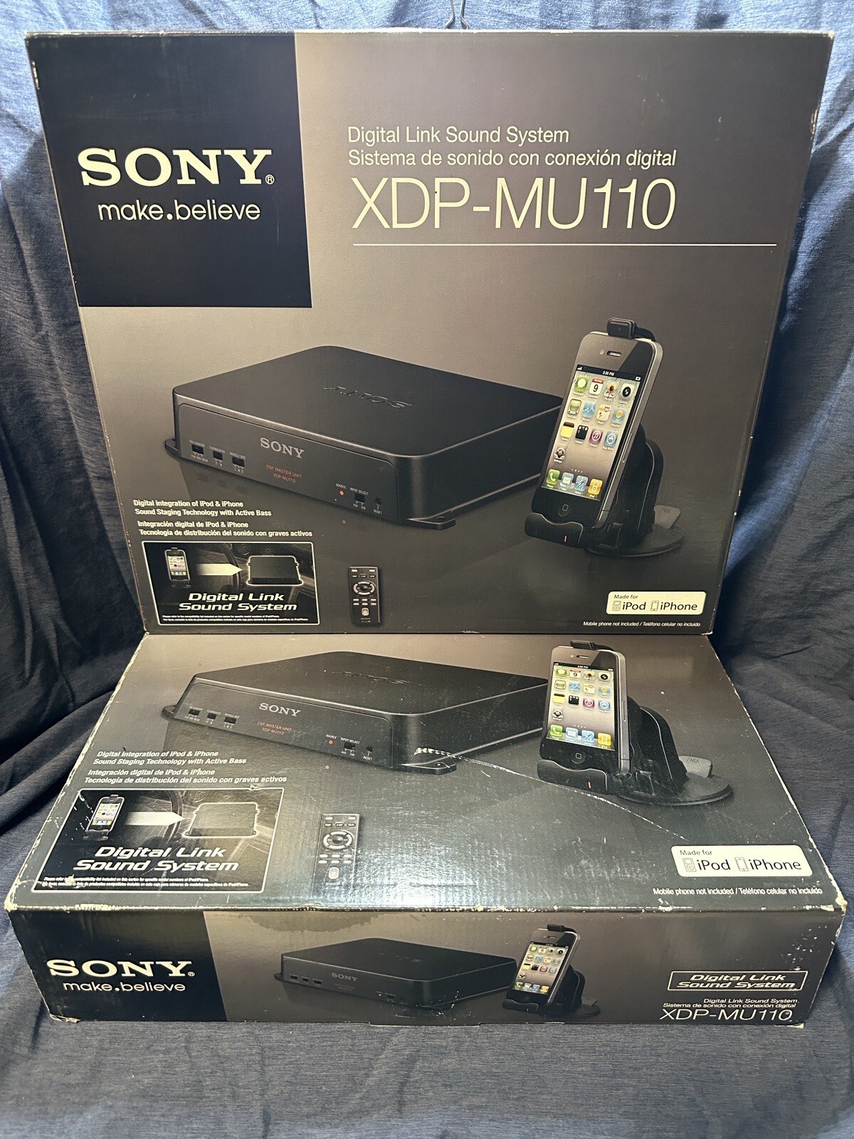 SONY XDP-MU110 Digital Link Sound System iPod iPhone Car Stereo System BRAND NEW