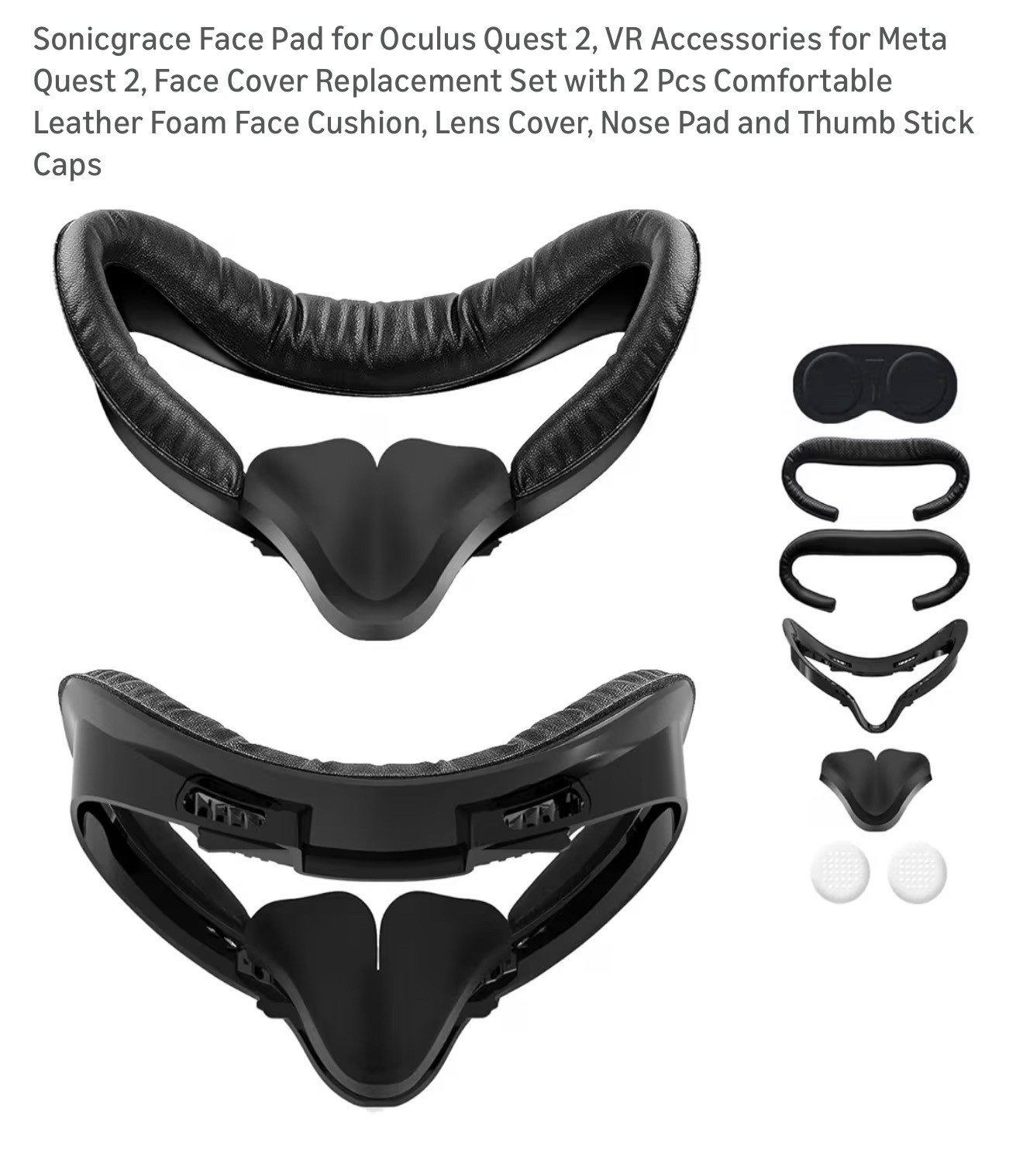 SonicGrace Face Pad For Oculus Quest 2