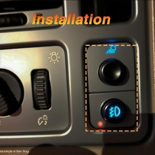 Fog Light Switch Cargo Lamp Switch Chevy Avalanche Silverado 1500 2500 3500 GMC