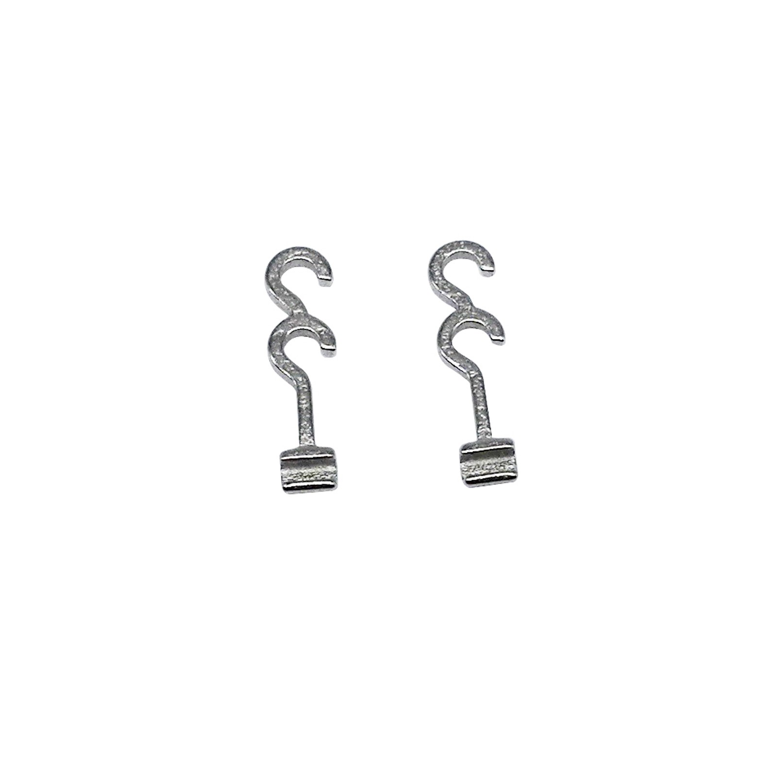 Dental Orthodontic Lingual Button Crimpable Mesh Base Hook Bondable Button Chain