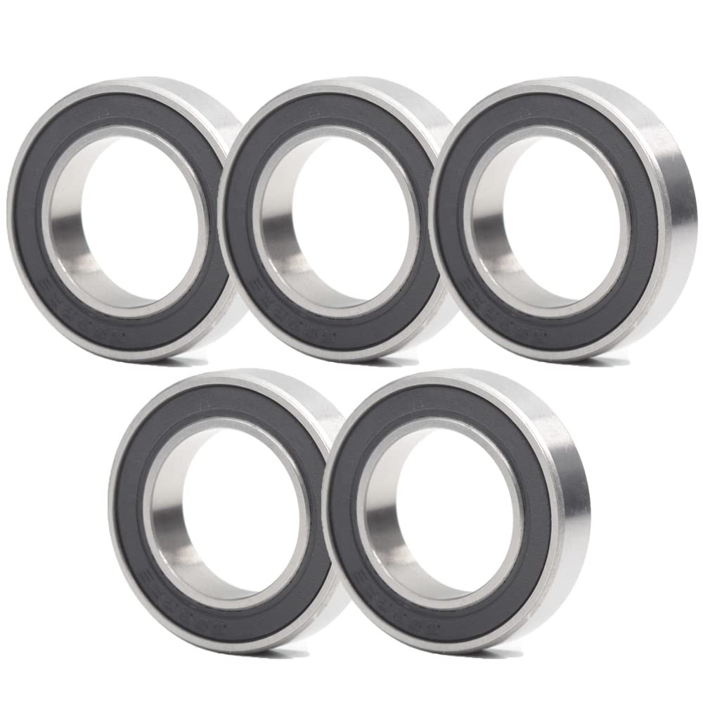 18307RS Bearing (5 Pcs) 18 * 30 * 7 mm Bicycle Axle 18307-LBLU Drum Ball Bearing