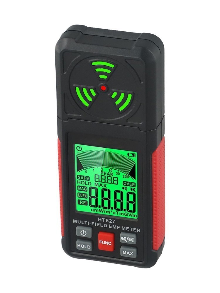 Audible & Visual Alarm EMF Meter Stay Informed about Electromagnetic Radiation
