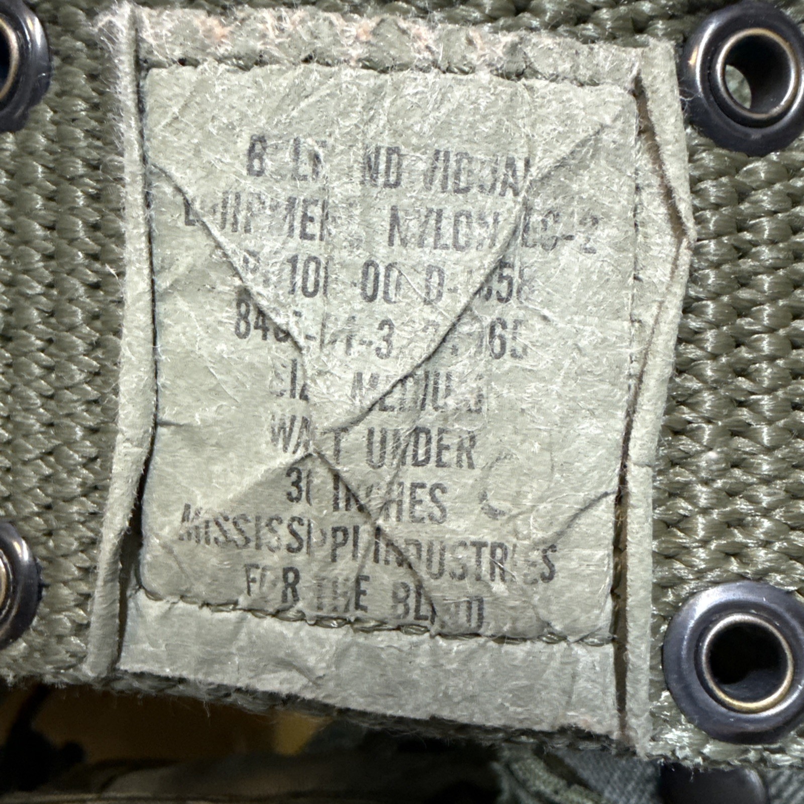 USGI Enhanced Tactical Load Bearing Vest Complete Kit BDU "EXCELLENT"