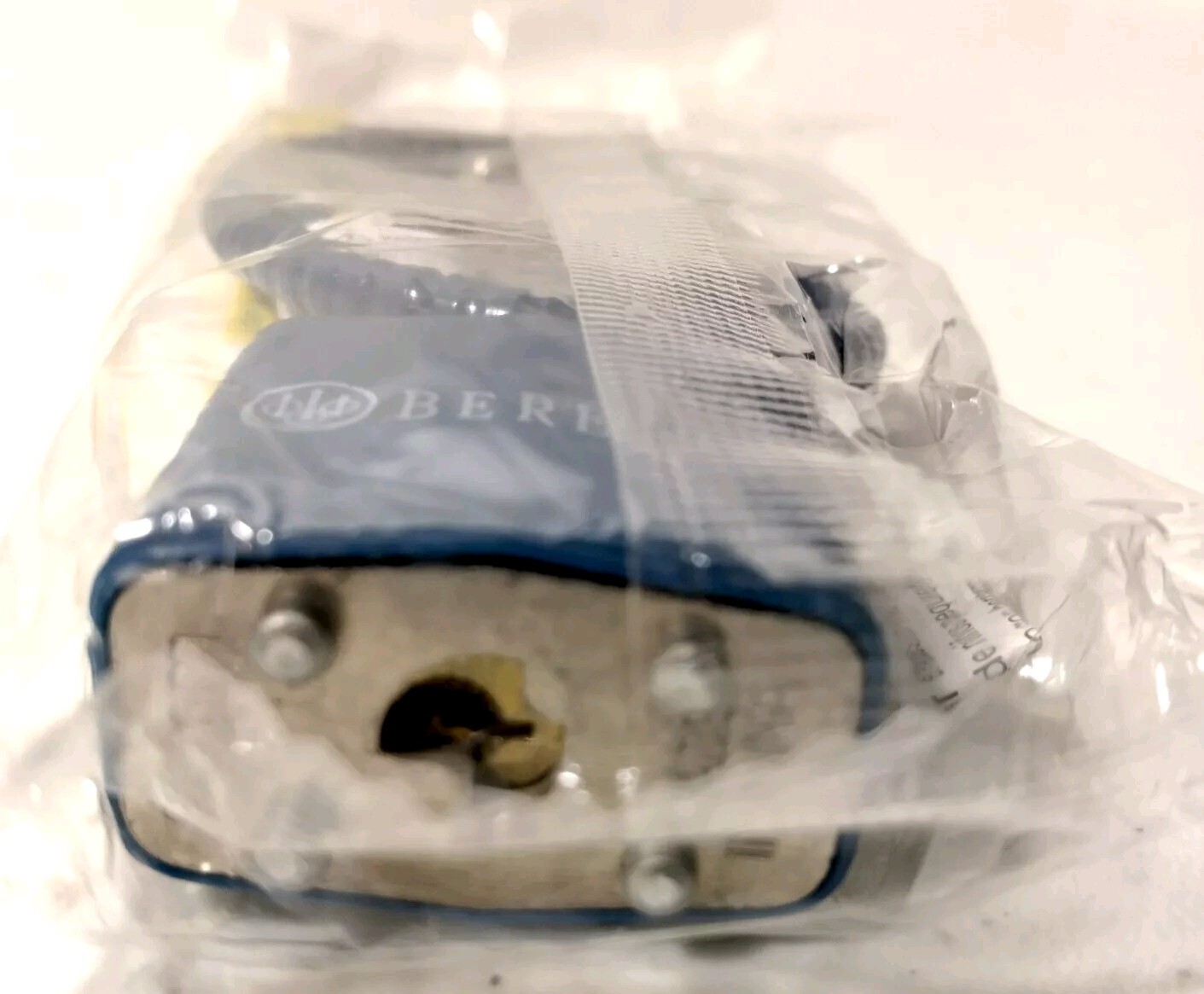 Beretta Cable Lock OEM Blue With 2 Keys Safety