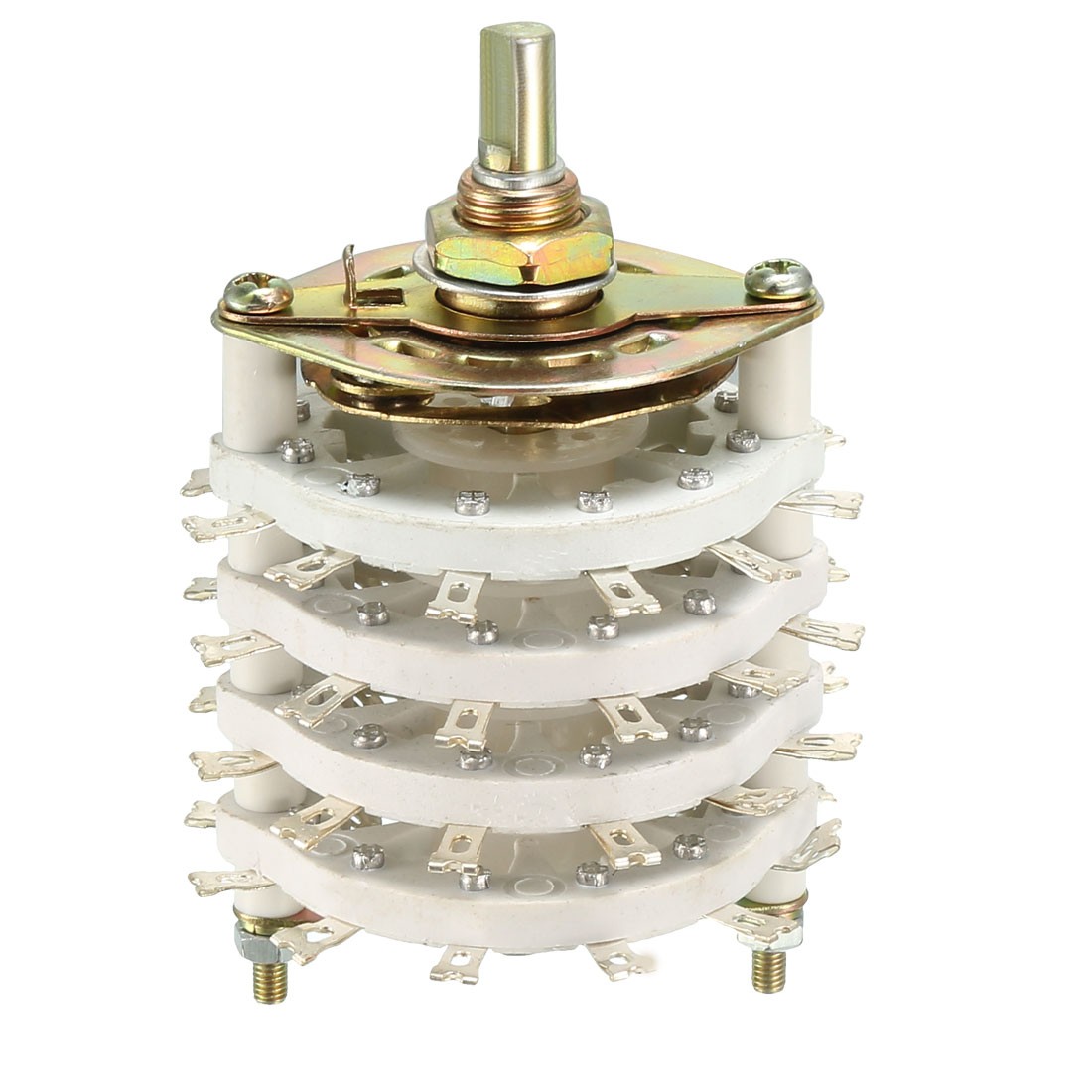 4P11T 4 Pole 11 Position 4 Deck Band Channel Rotary Switch Selector