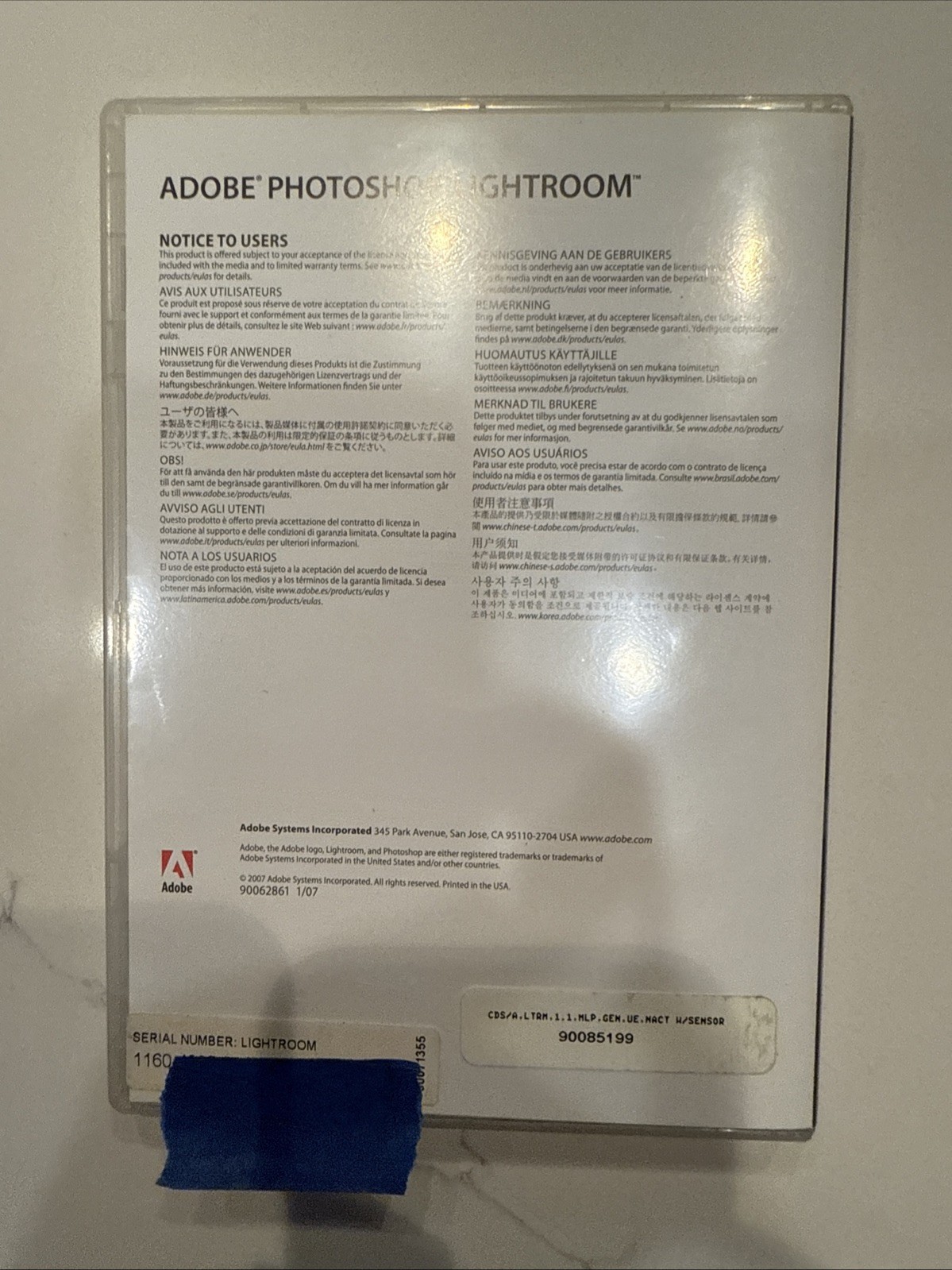 Adobe Photoshop Lightroom 2007 with Serial Number
