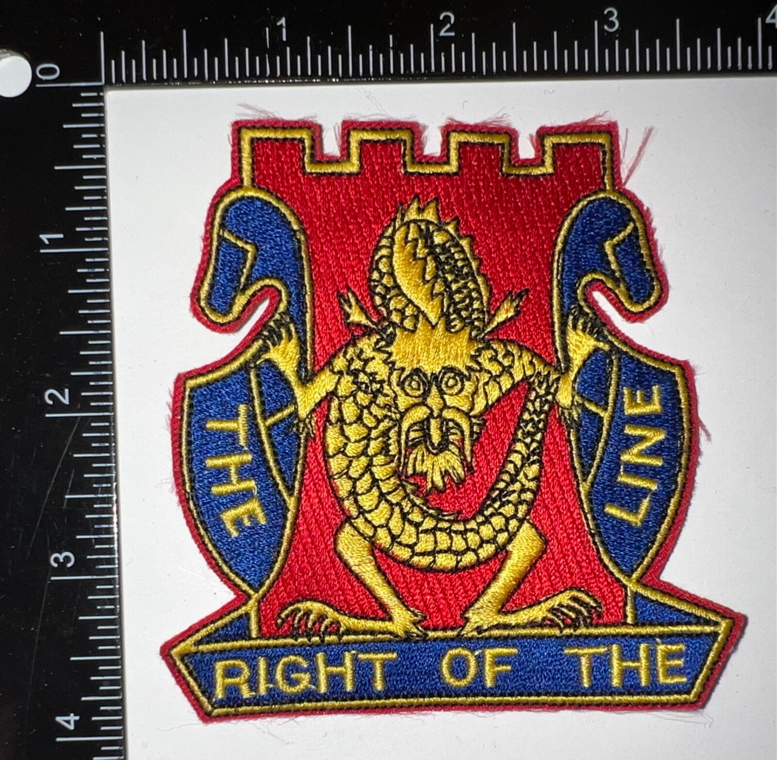 Cold War Era US Army 14th Infantry Regt US Made Pocket Patch