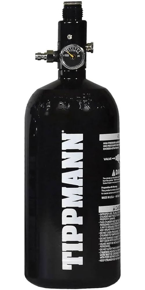 Tippmann 48ci 3000 Steel Compressed Air Tank - Black