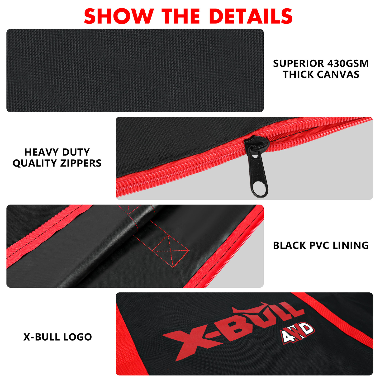 X-BULL GEN3.0 Traction Board Carrying Bag for Sand Mud Snow Recovery Tracks 4WD